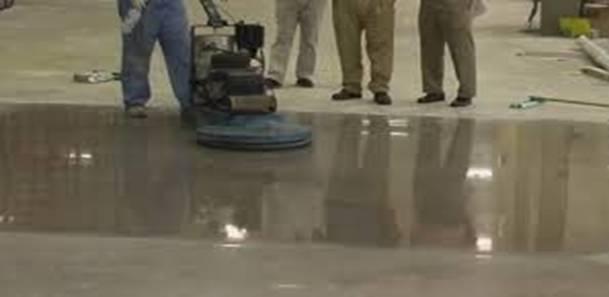 Dịch vụ mài sàn bê tông Làm Sạch 